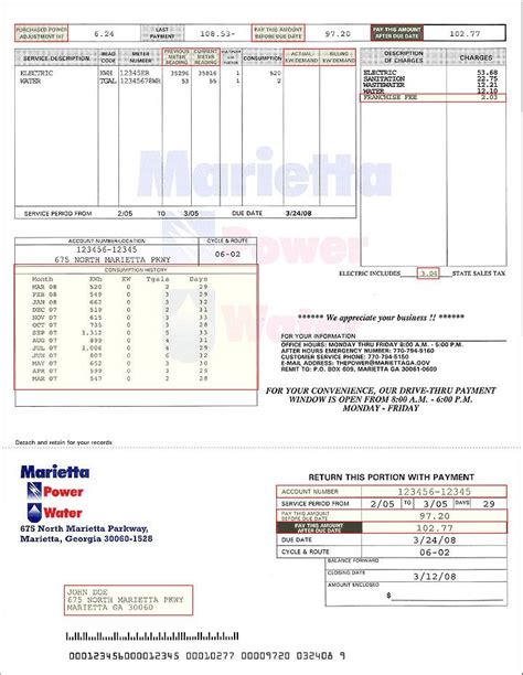 marietta power and water billing